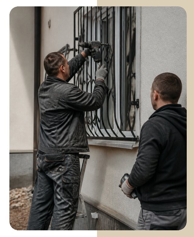 Установка наружных решеток в Видном от 5072 р. | Дверной